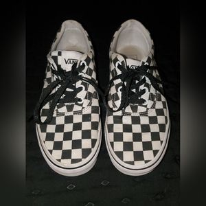 Checkered Vans Shoes